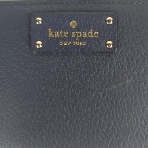 Kate Spade New York Folder Wallet Snap Closure Back Travel Wellesley Emperor 8x4 - Picture 5 of 12
